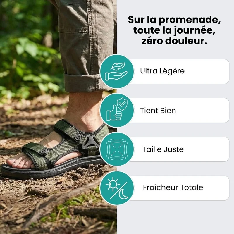 Sandales Été Orthopédiques – Soutien à Chaque Pas