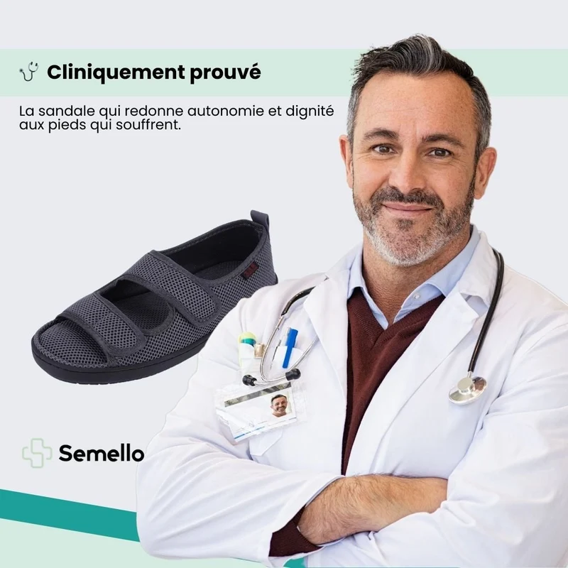 Sandales Été Pied Diabétique – Confort Adapté