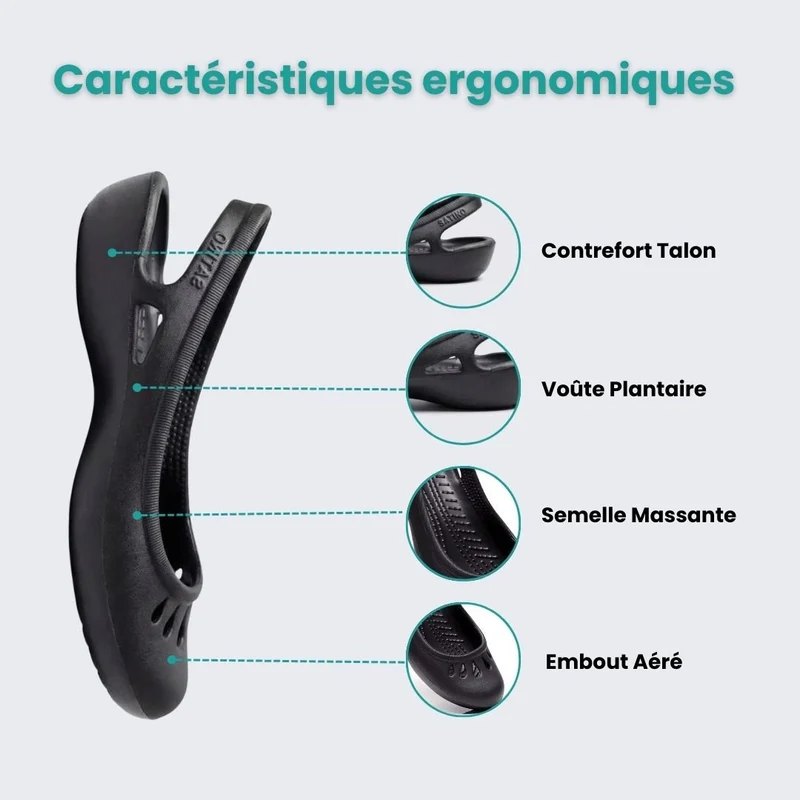Ballerines Femme Été – Soutien Orthopédique