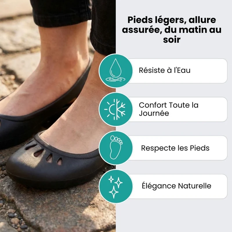 Ballerines Femme Été – Soutien Orthopédique