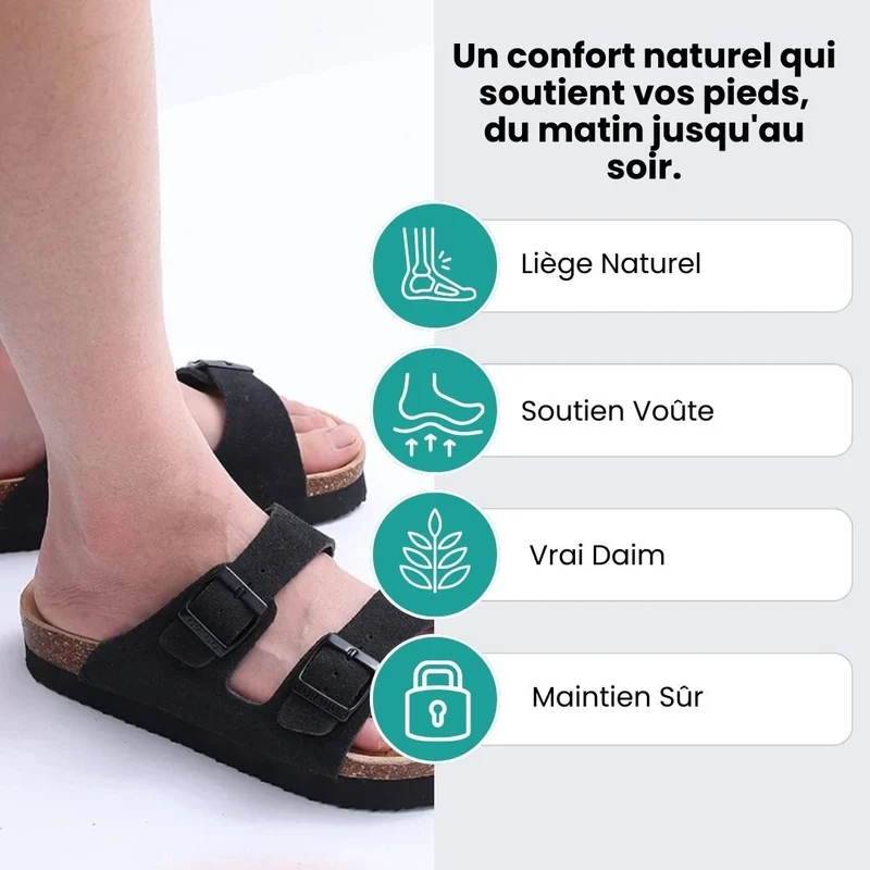 Sandales d'Été à Soutien Orthopédique en Liège