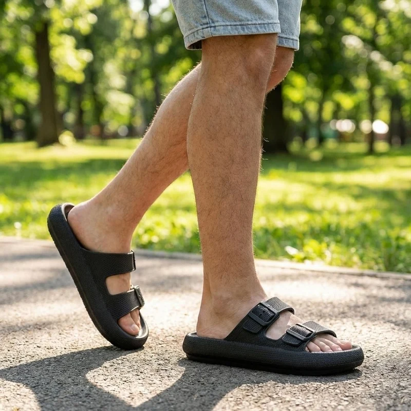 Sandales Orthopédiques à Boucle – Maintien Ajustable