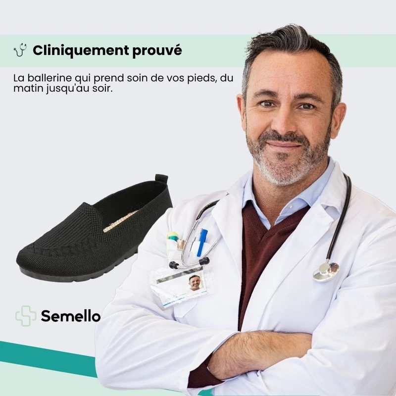 Ballerines Femme Orthopédiques – Légères & Douces à Chaque Pas