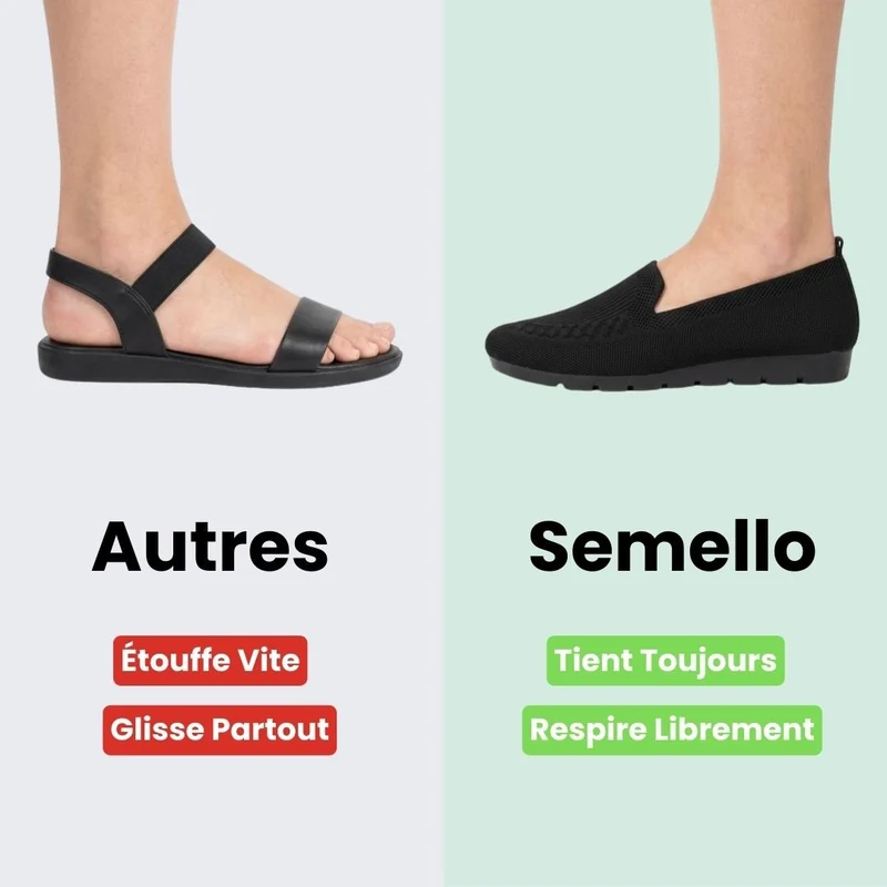 Ballerines Femme Orthopédiques – Légères & Douces à Chaque Pas