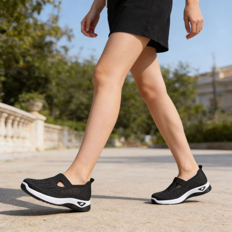 Chaussures Orthopédiques Femme Été – Respirantes & Ultra-Légères
