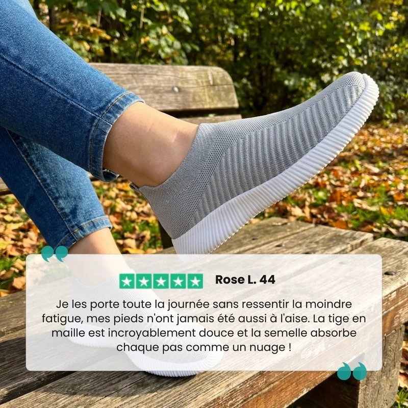Baskets Orthopédiques Été – Légères, Aérées & Confort Absolu