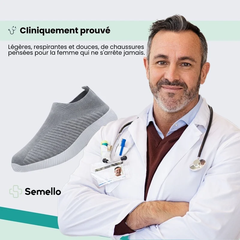 Baskets Orthopédiques Été – Légères, Aérées & Confort Absolu