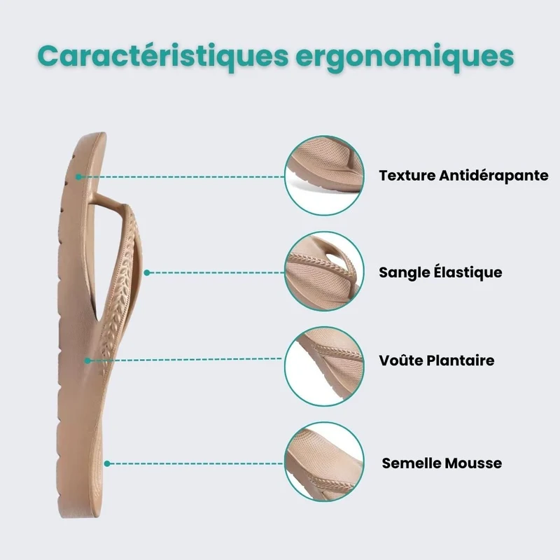 Tongs Orthopédiques – Marche au Quotidien