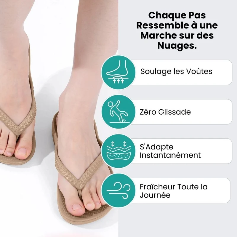 Tongs Orthopédiques – Marche au Quotidien