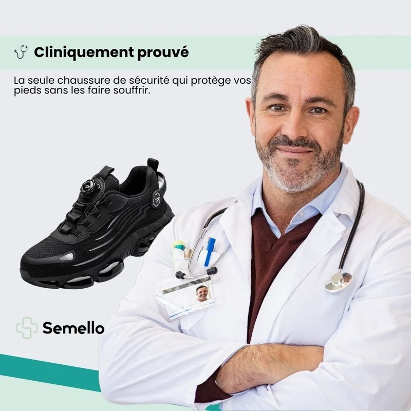 Chaussures de Sécurité Orthopédiques – Confort & Protection