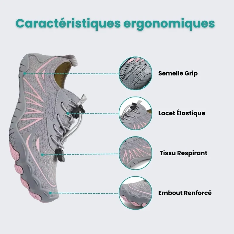 Chaussures de Plage – Protection & Confort sur Sable et Rochers