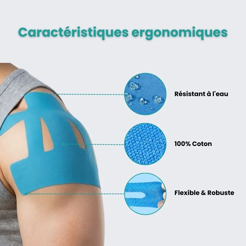 Strap Épaule – Compression Douce & Récupération Rapide (10 Bandes)