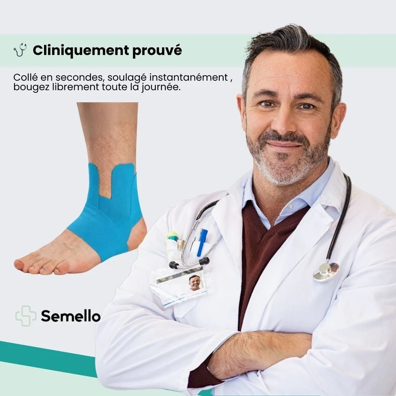 Strap Cheville – Stabilité Renforcée & Maintien Actif