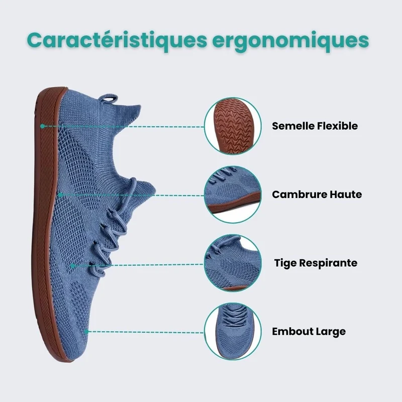 Chaussures Barefoot Respirantes – Sensation Pieds Nus