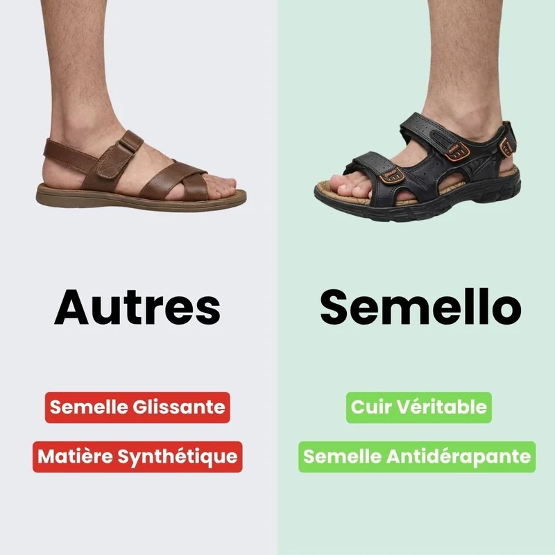 Sandales Femme en Cuir Orthopédiques – Confort au Quotidien