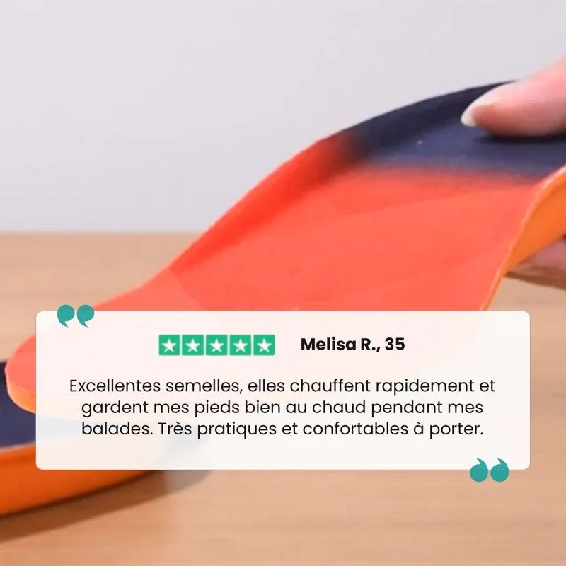 Semelles Chauffantes Outdoor – Pêche, Chasse & Randonnée