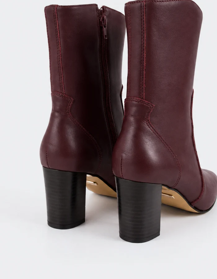 Bellamy Burgundy Leather