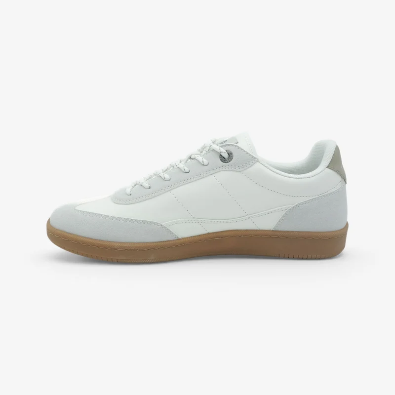 Sneakers bi-matière blanches London