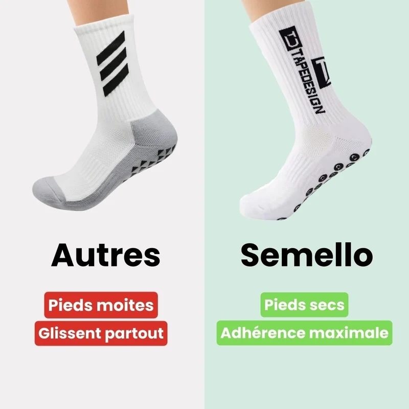 Chaussettes Antidérapantes – Respiration & Confort
