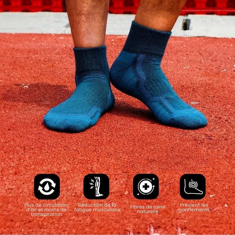 Chaussettes en Laine Mérinos – Randonnée & Outdoor