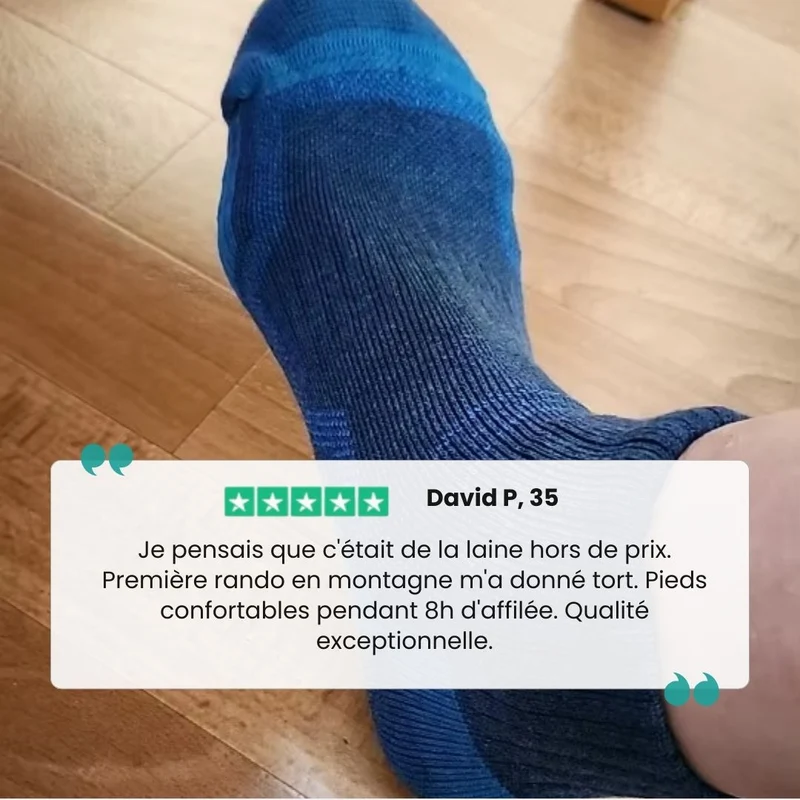 Chaussettes en Laine Mérinos – Randonnée & Outdoor