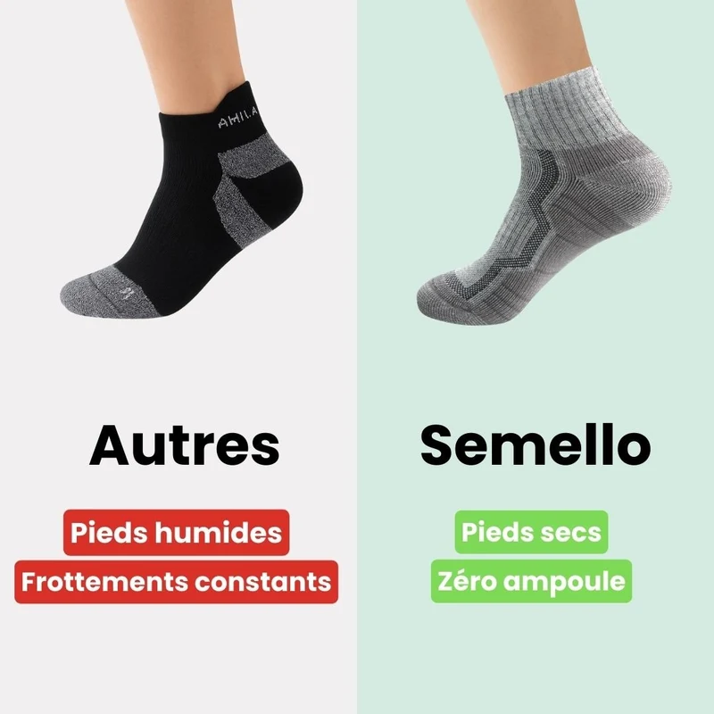 Chaussettes en Laine Mérinos – Randonnée & Outdoor