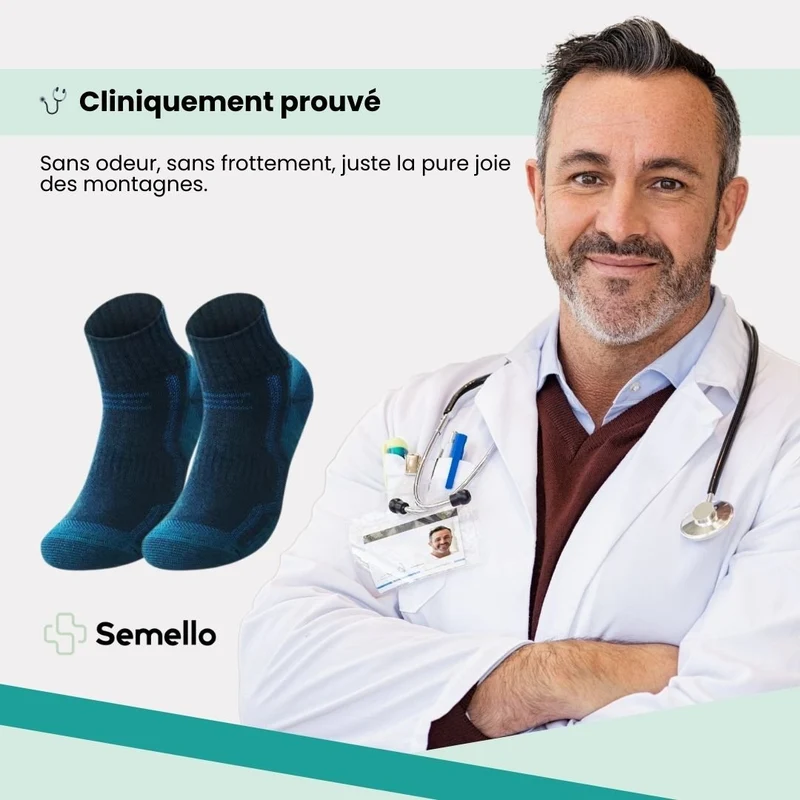 Chaussettes en Laine Mérinos – Randonnée & Outdoor
