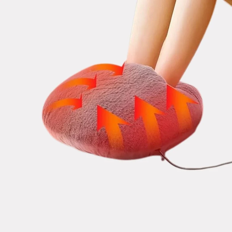 Chauffe-Pieds Velours – Confort & Température Réglée