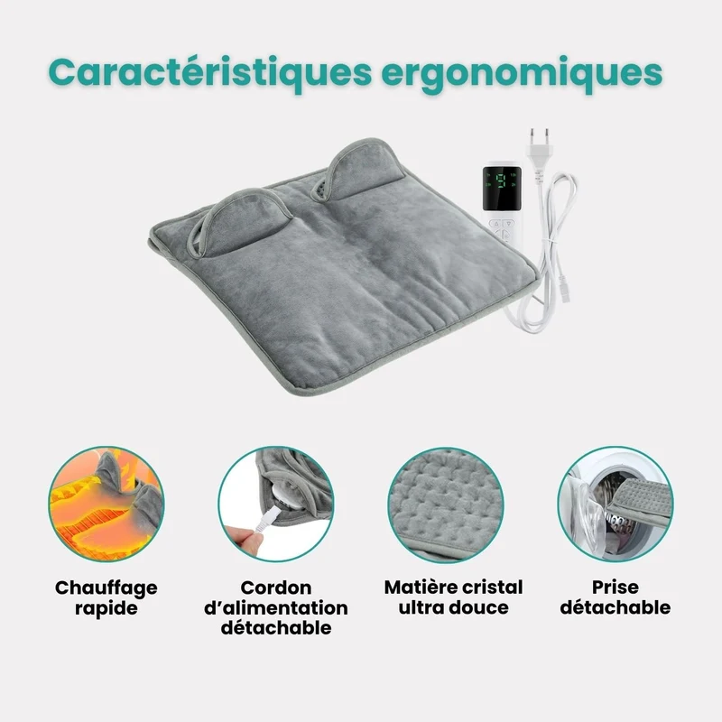 Tapis Chauffant pour Pieds – Chaleur & Relaxation Immédiates