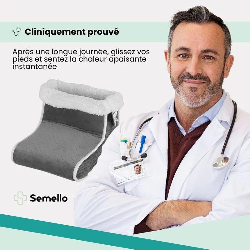 Chauffe-Pieds Électrique – Chaleur & Relaxation Immédiates
