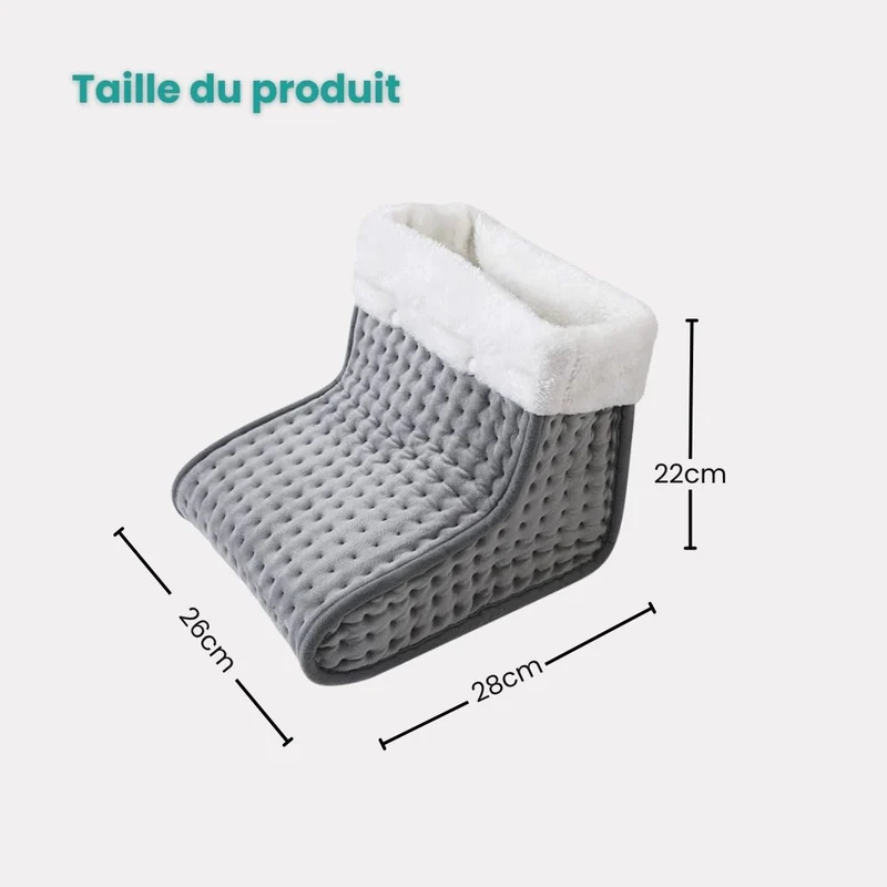 Chauffe-Pieds Électrique – Chaleur & Relaxation Immédiates