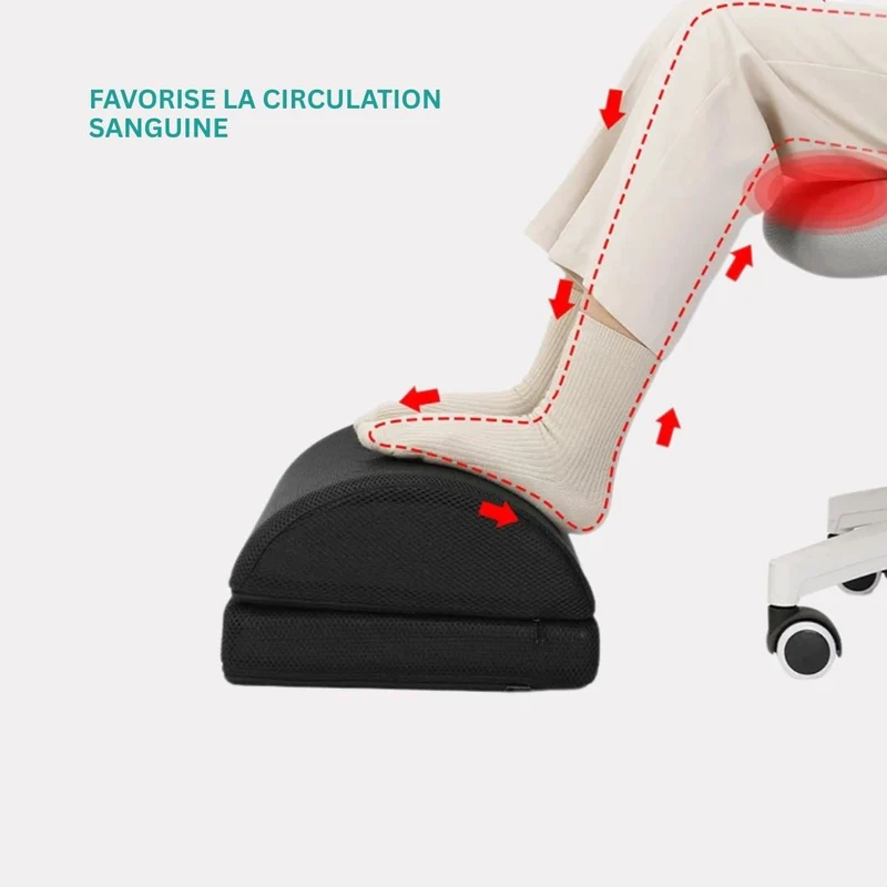 Repose-Pieds de Bureau – Confort & Posture Améliorée