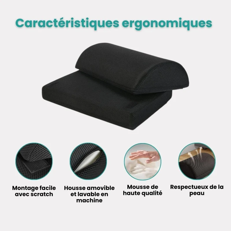 Repose-Pieds de Bureau – Confort & Posture Améliorée
