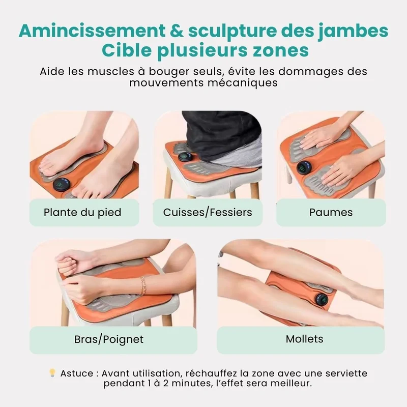 Tapis de Massage des Pieds – Circulation & Relaxation Musculaire