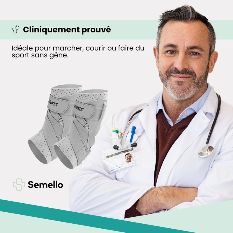 Chevillère Orthopédique – Soutien & Stabilisation de la Cheville