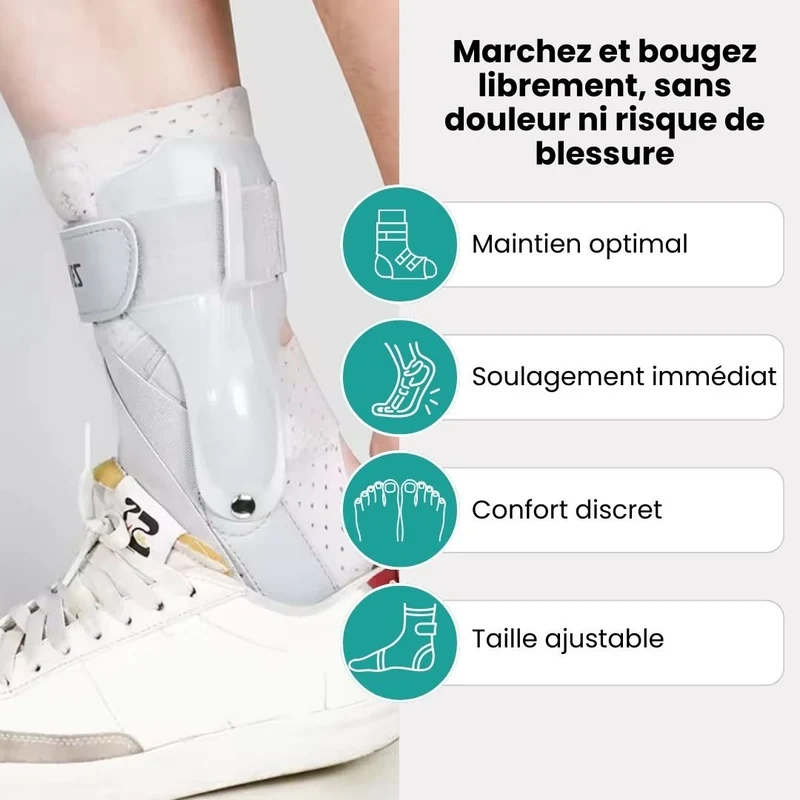 Chevillère Orthopédique – Soutien & Stabilisation de la Cheville