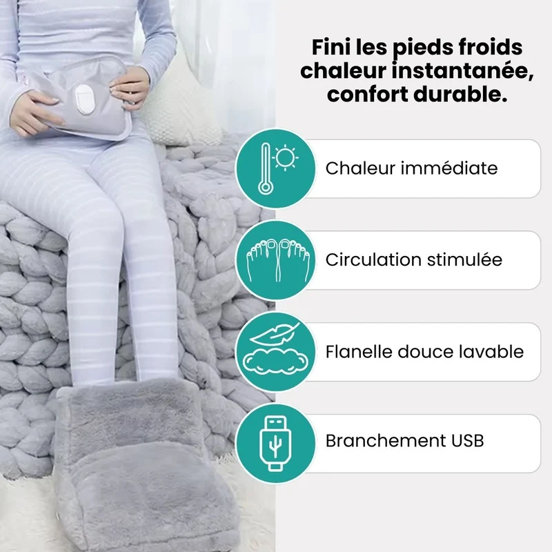 Chauffe-Pieds CozyHeat™