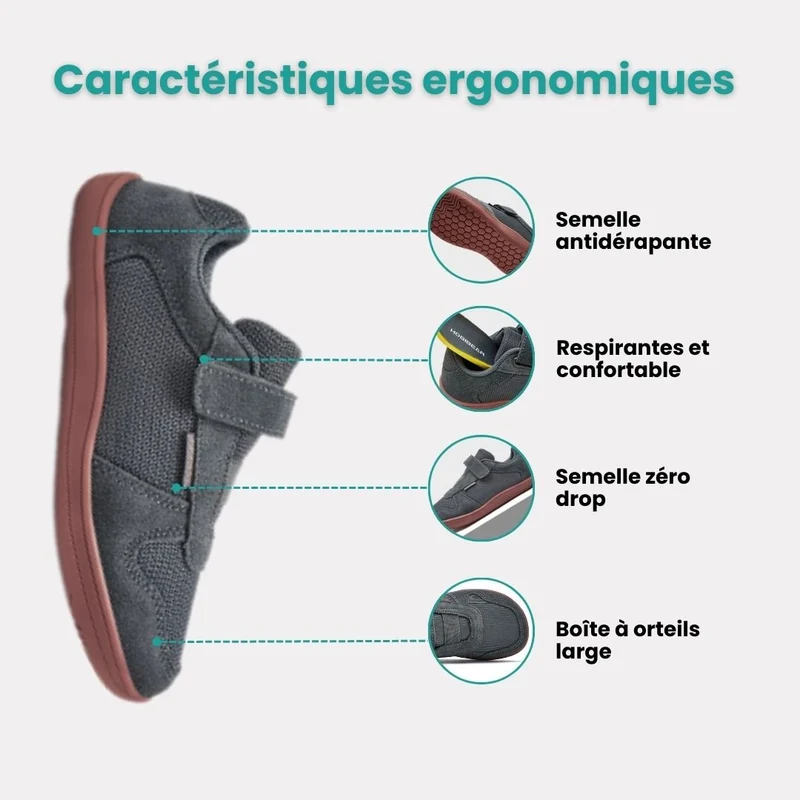 Chaussures barefoot enfants | Liberté pour les petits pieds