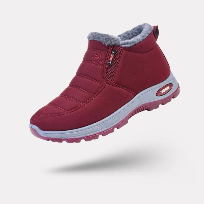 Chaussures d'hiver confortable femme | Chaudes et faciles à porter