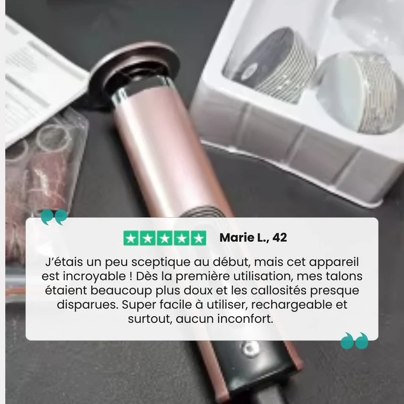 Râpe Anti-Cors Professionnelle | Pieds Doux & Sains