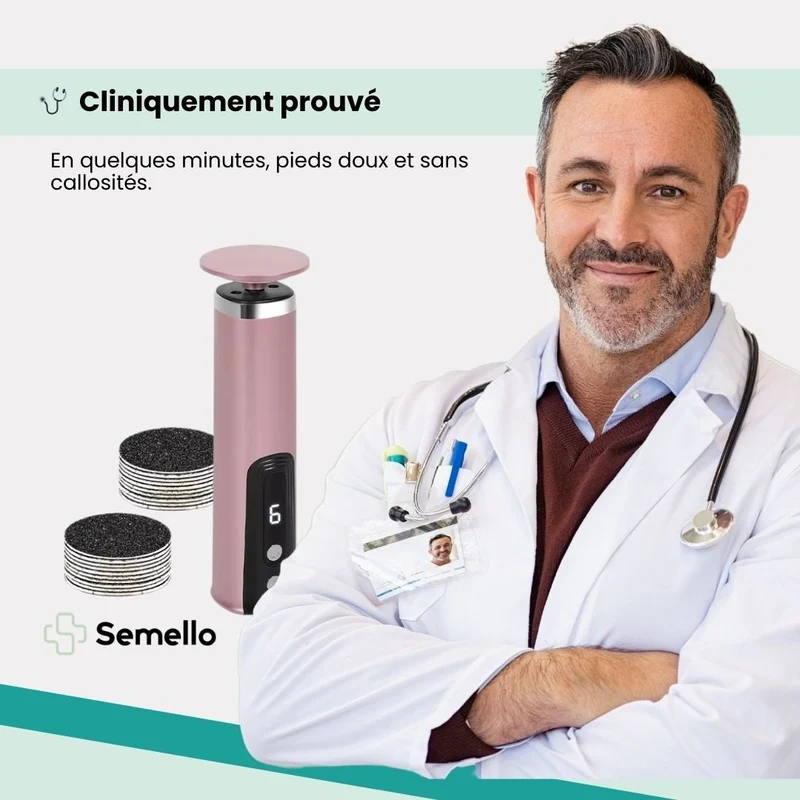 Râpe Anti-Cors Professionnelle | Pieds Doux & Sains
