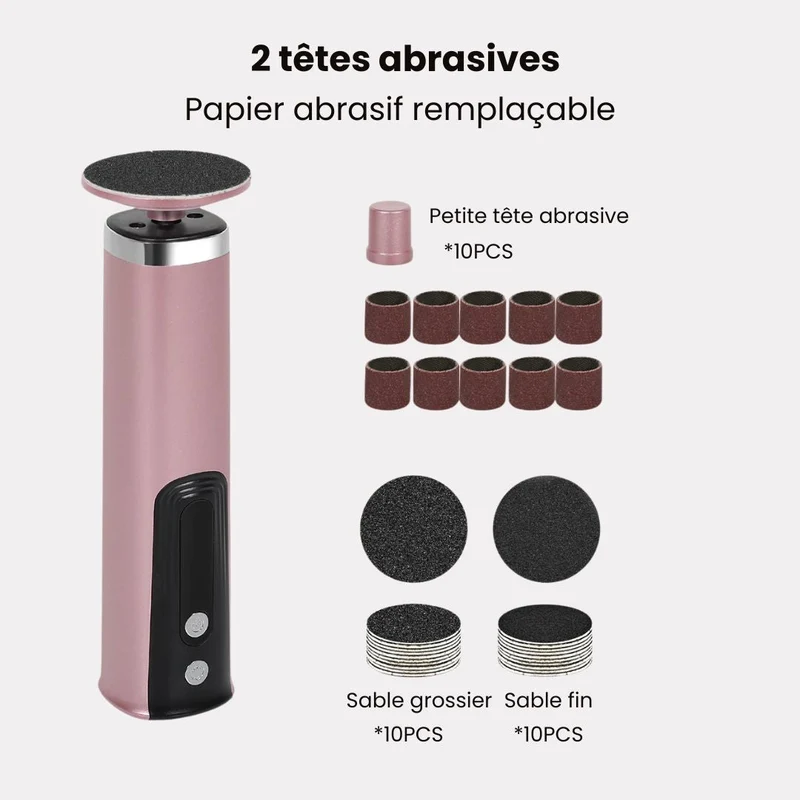 Râpe Anti-Cors Professionnelle | Pieds Doux & Sains