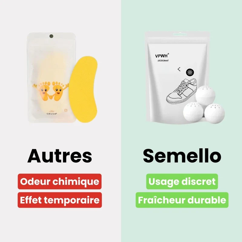 Balles Déodorantes Chaussures | Fraîcheur & Hygiène Longue Durée