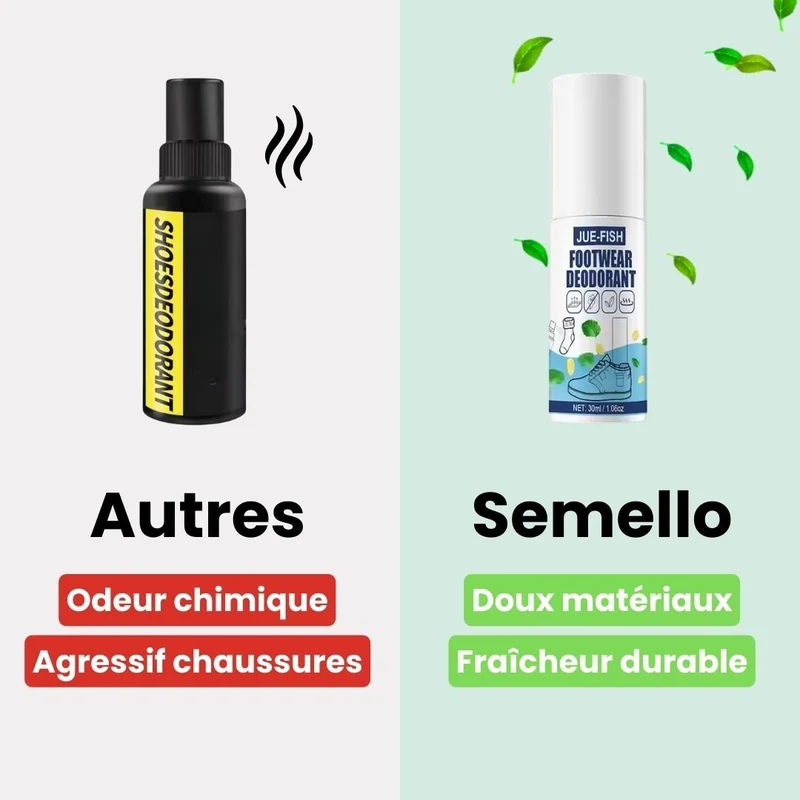 Déodorant Antibactérien pour Chaussures | Élimine les Odeurs