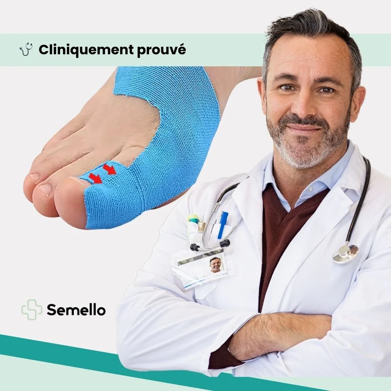 Tape pour Hallux Valgus | Soulagement & Correction