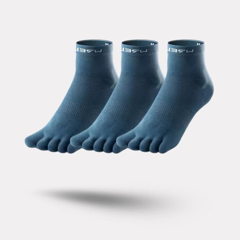 Chaussettes de sport 5 doigts | Anti-ampoules & respirantes