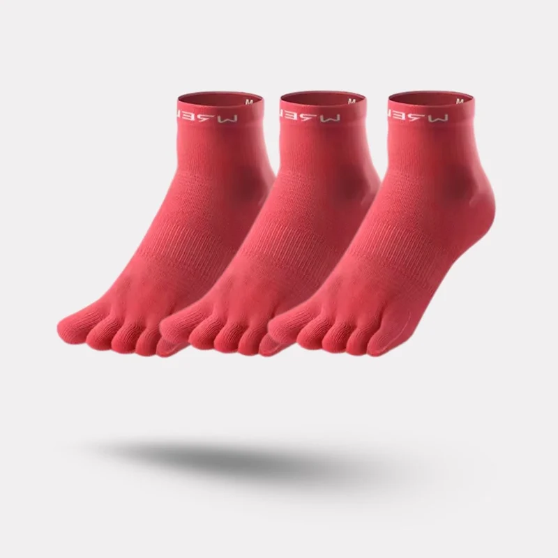 Chaussettes de sport 5 doigts | Anti-ampoules & respirantes