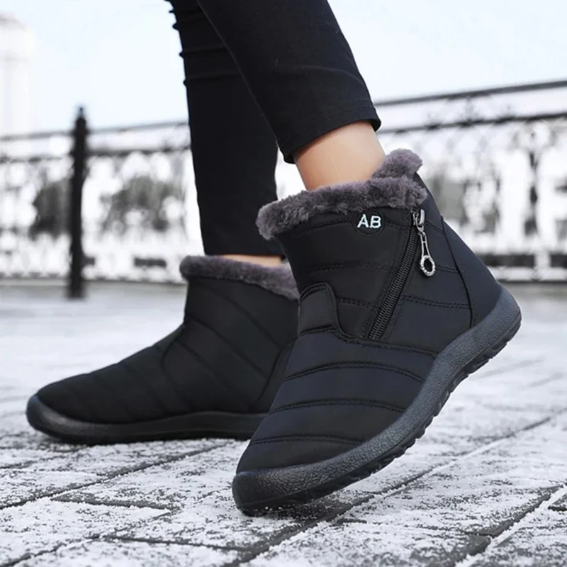 Bottes d'hiver imperméables femme | Chaudes & élégantes