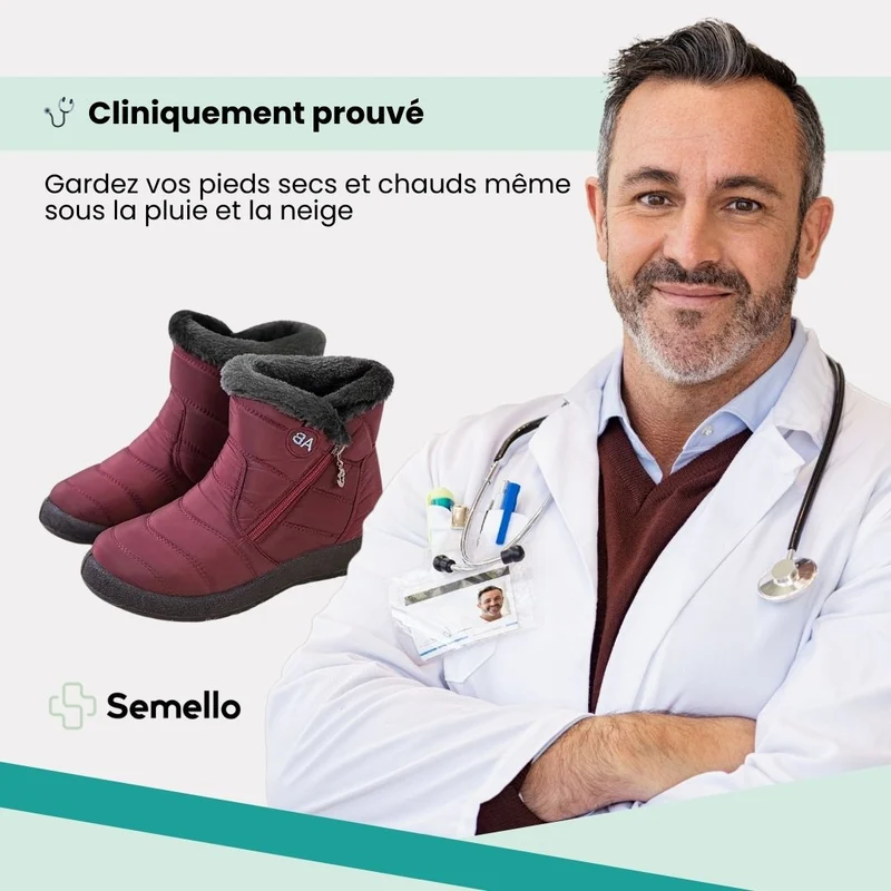 Bottes d'hiver imperméables femme | Chaudes & élégantes