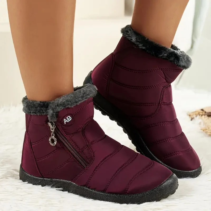 Bottes d'hiver imperméables femme | Chaudes & élégantes